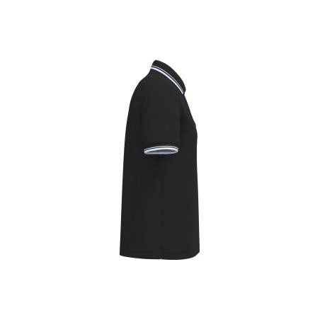 Men\\\'s short-sleeved poloshirt with contrasting piping