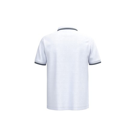 Men\\\'s short-sleeved poloshirt with contrasting piping
