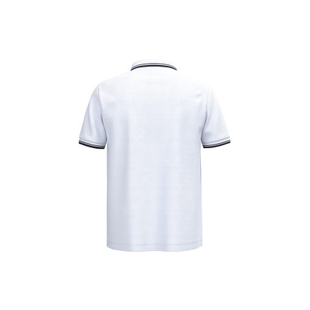 Men\\\'s short-sleeved poloshirt with contrasting piping