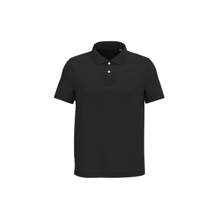 Eco-friendly men’s piqué polo shirt