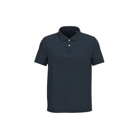Polo ecorresponsable punto piqué hombre