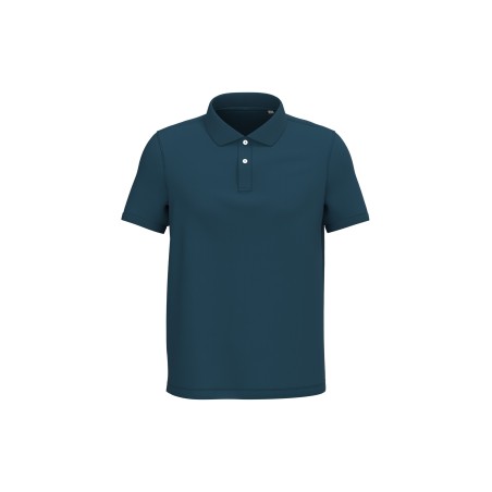Polo ecorresponsable punto piqué hombre