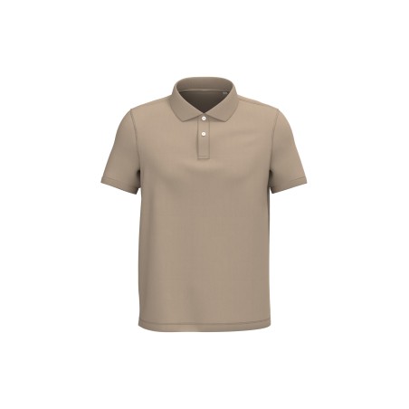 Polo ecorresponsable punto piqué hombre