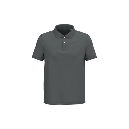 Polo ecorresponsable punto piqué hombre