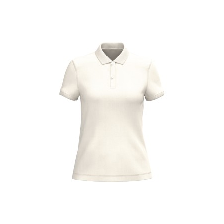 Polo ecorresponsable punto piqué mujer