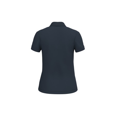 Polo ecorresponsable punto piqué mujer