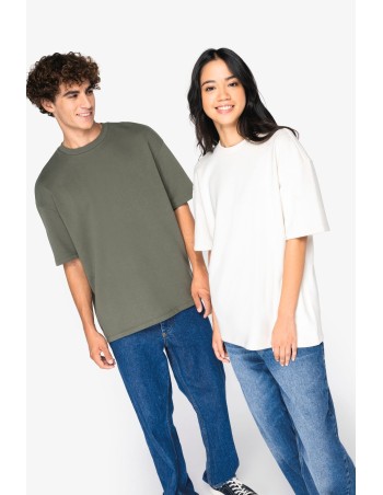 Camiseta ecorresponsable oversize French Terry unisex