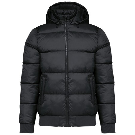 Unisex recycled ribstop jacket with hood