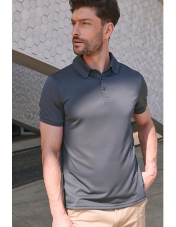 Men\\\'s recycled polyester polo shirt