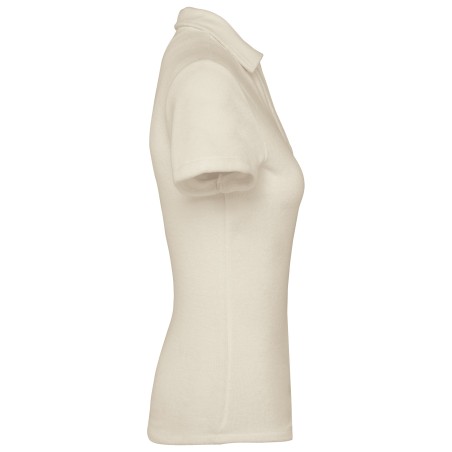 Ladies\\\' eco-friendly Terry Towel polo shirt