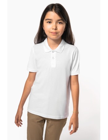 Kids Pique Polo Shirt