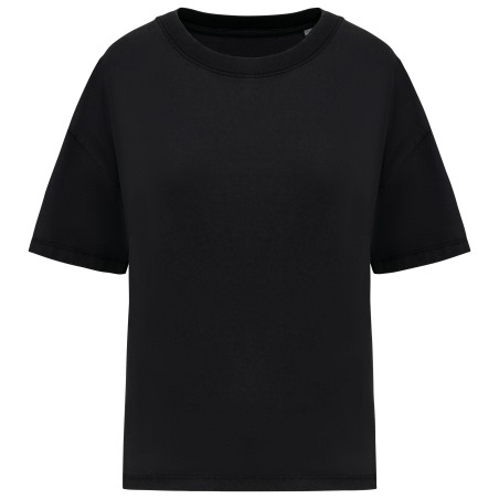 Ladies\\\' eco-friendly washed effect oversized t-shirt