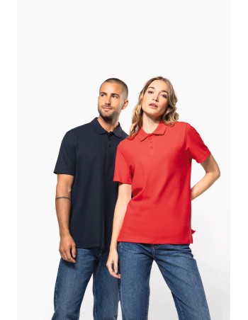 Polo de punto piqué unisex