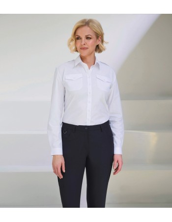 Camisa de Piloto mujer manga larga