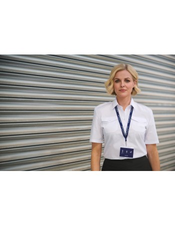 Ladies\\\' short sleeve pilot shirt