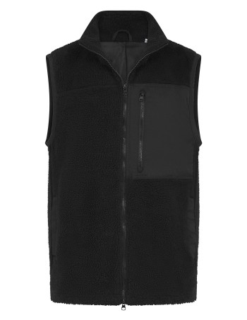 Chaleco de sherpa reciclado 2