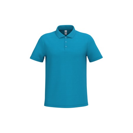 Men\\\'s pique polo shirt