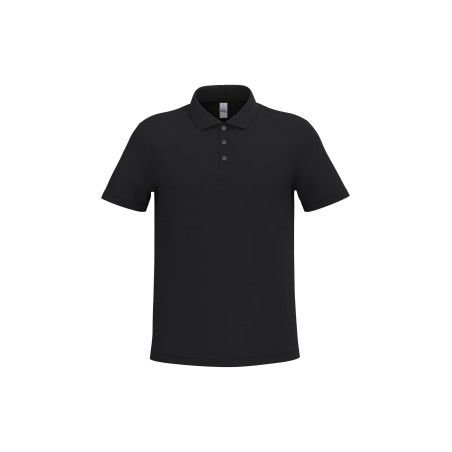 Men\\\'s pique polo shirt