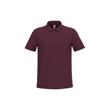 Men\\\'s pique polo shirt
