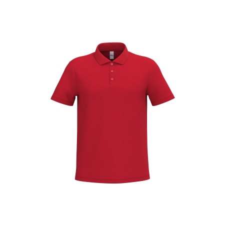 Men\\\'s pique polo shirt