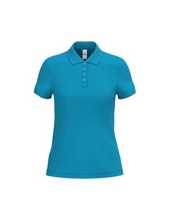 Ladies\\\' pique polo shirt 2