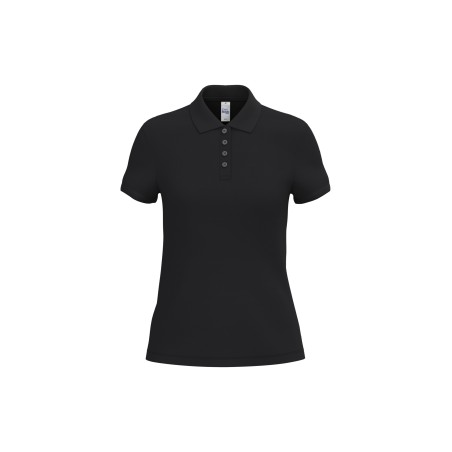 Ladies\\\' pique polo shirt