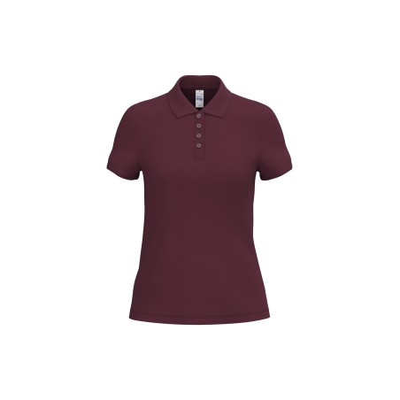 Ladies\\\' pique polo shirt