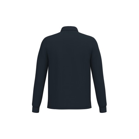 Men\\\'s pique long sleeves polo shirt