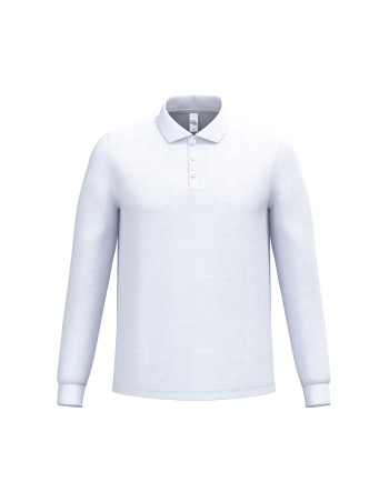 Polo punto piqué LSL hombre 2