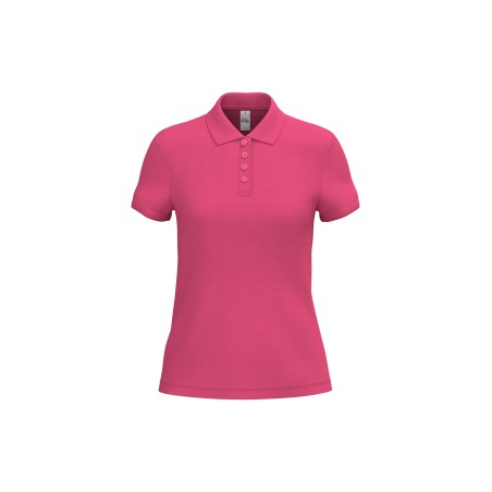 Ladies\\\' pique polo shirt