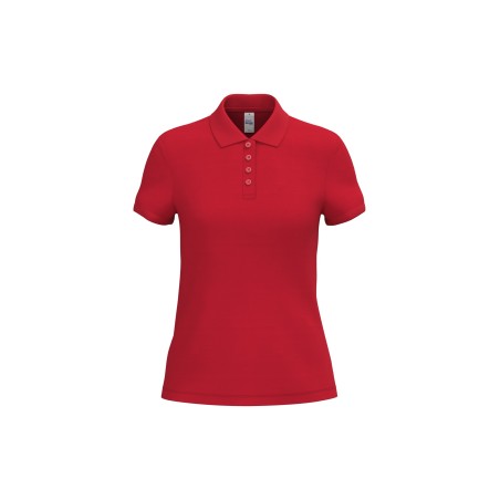 Polo punto piqué mujer