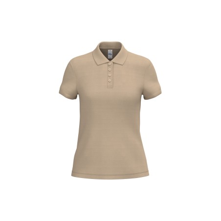 Ladies\\\' pique polo shirt