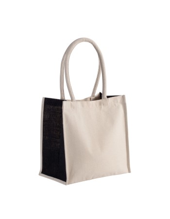 Cotton/jute tote bag - 17 L 2