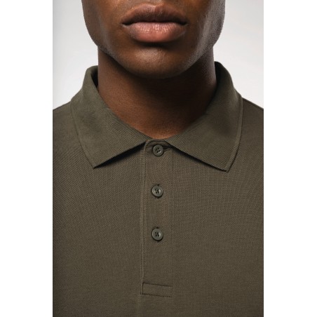 Men\\\'s long-sleeved polo shirt