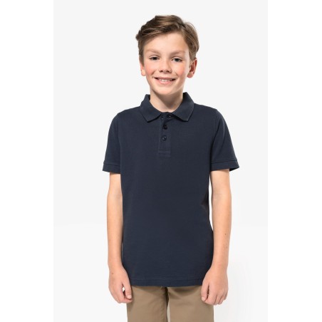 Polo manga corta infantil