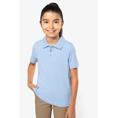 Polo manga corta infantil