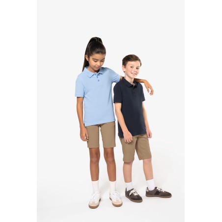 Polo manga corta infantil