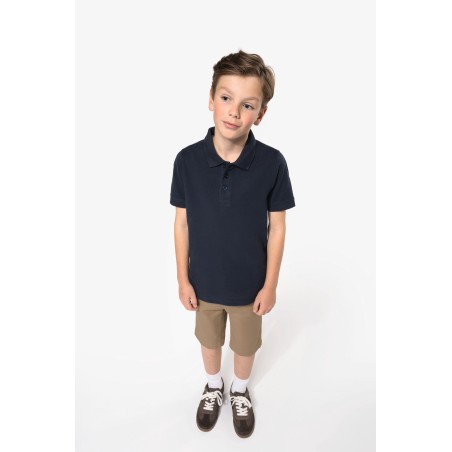 Polo manga corta infantil