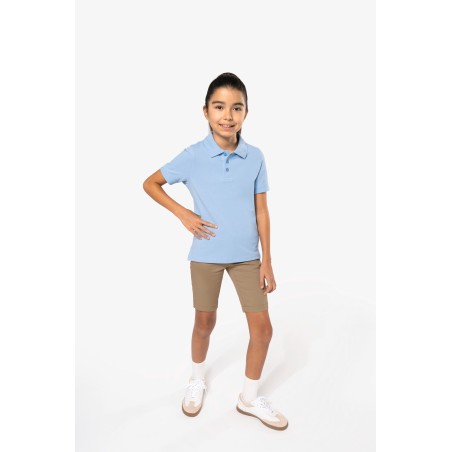 Polo manga corta infantil