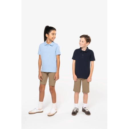 Polo manga corta infantil