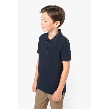 Polo manga corta infantil