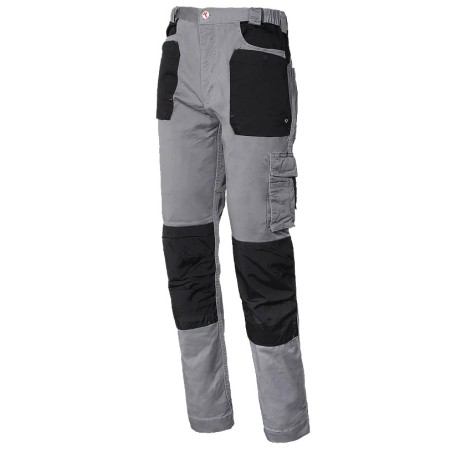PANTALÓN DE TRABAJO ELÁSTICO STRETCH BOLSILLOS EXTRAIBLES