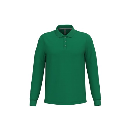 Men\\\'s long-sleeved polo shirt