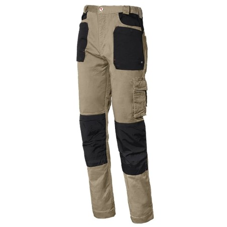 PANTALÓN DE TRABAJO ELÁSTICO STRETCH BOLSILLOS EXTRAIBLES
