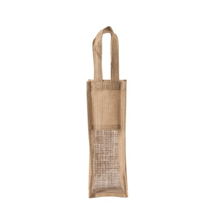 Bolsa de yute para botella