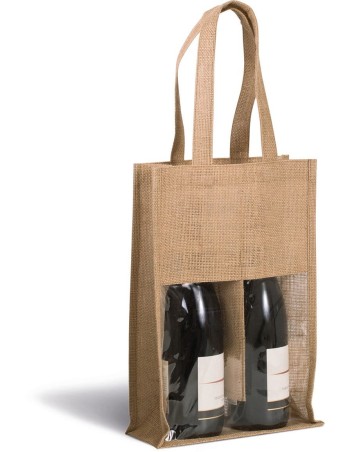 Jute bottle bag