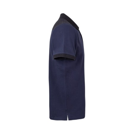 POLO M/C BICOLOR ELÁSTICO