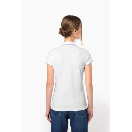 Polo de manga corta mujer