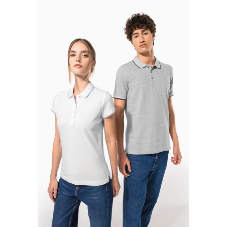 Polo de manga corta mujer