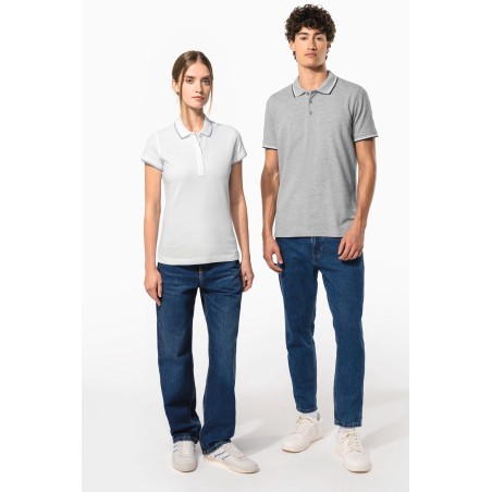 Polo de manga corta mujer